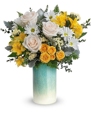 A Cool Breeze Flower Arrangement